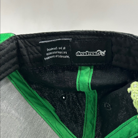 Black and Green Deadmau5 Hat - Picture 3 of 3
